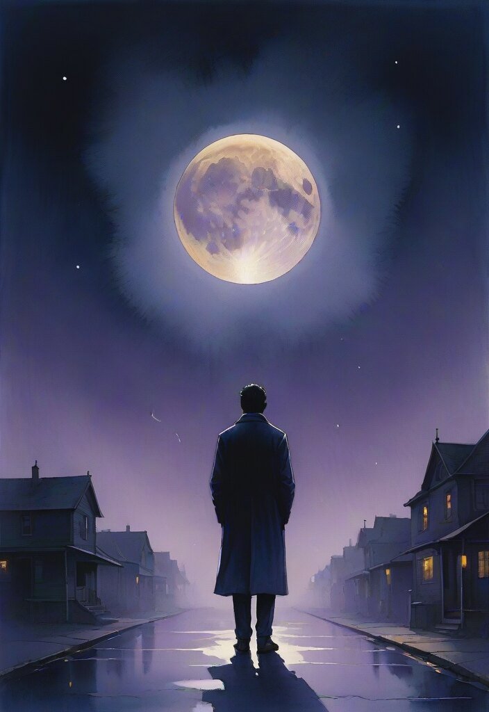 Cover for When the Moon Forgot Us